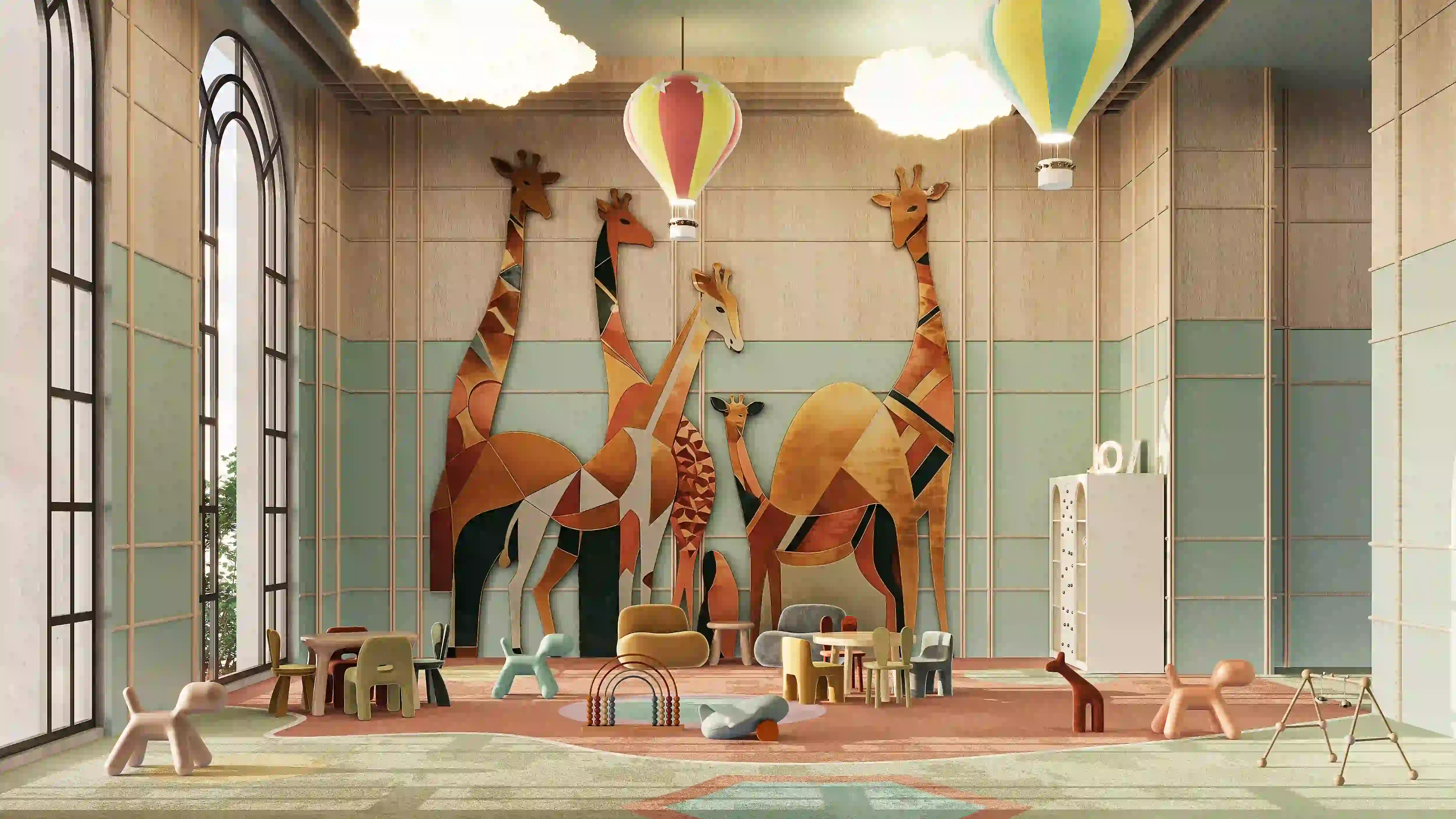 Kids play zone